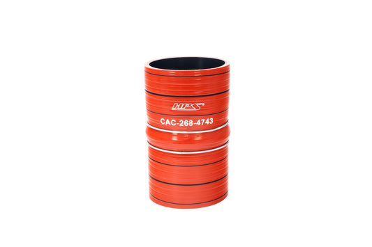 HPS 4 inch Silicone Air Intake Hump Hose with 7.5 inch length compatible with Caterpillar engine part number 268-4743