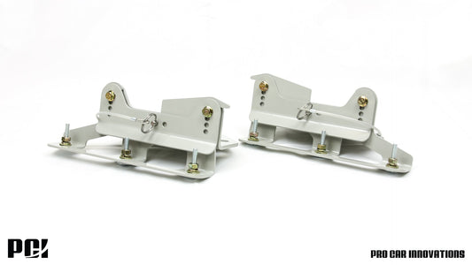 PCI Quick Disconnect Splitter Brackets for 88-91 Civic and CRX