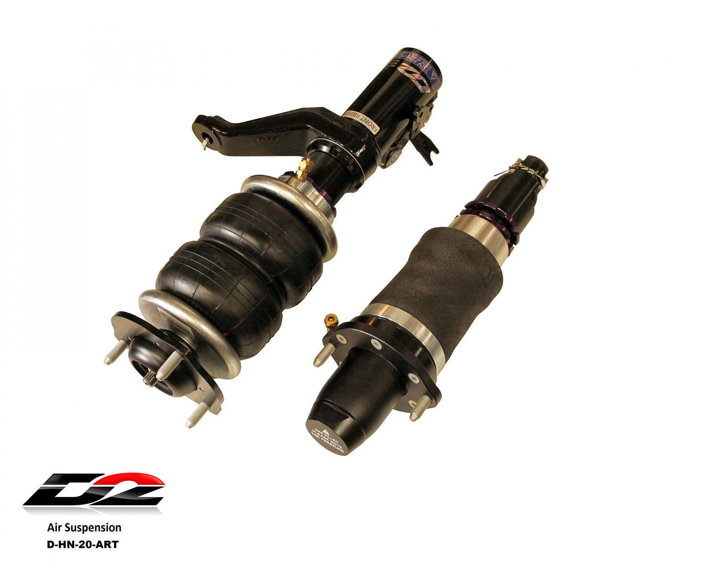 Air Struts w/ VERA Evo Bluetooth Management 01-05 Honda Civic D2 Racing