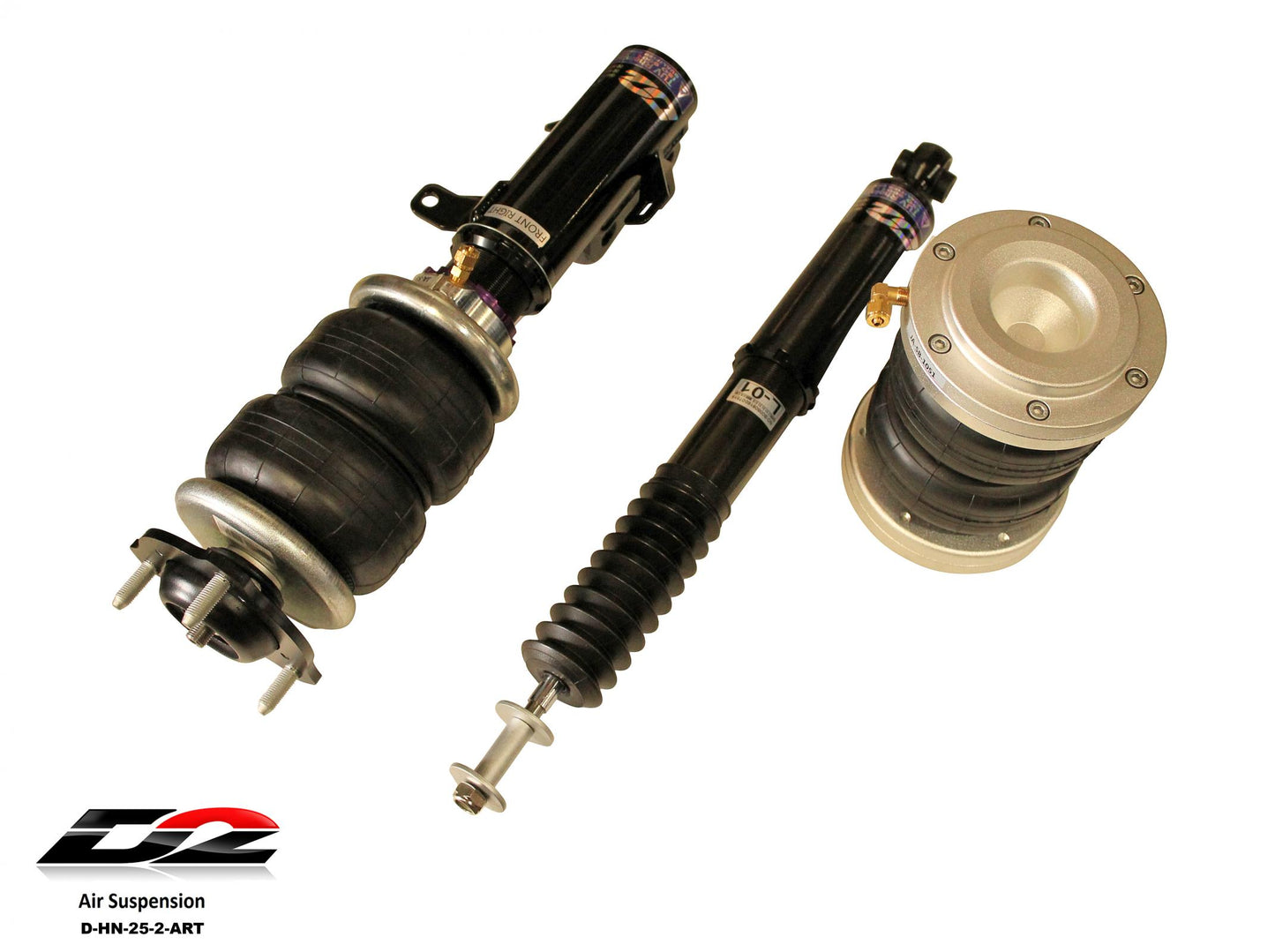 Air Struts w/ VERA Evo Management 14-15 Honda Civic Si 16+ Acura ILX D2 Racing