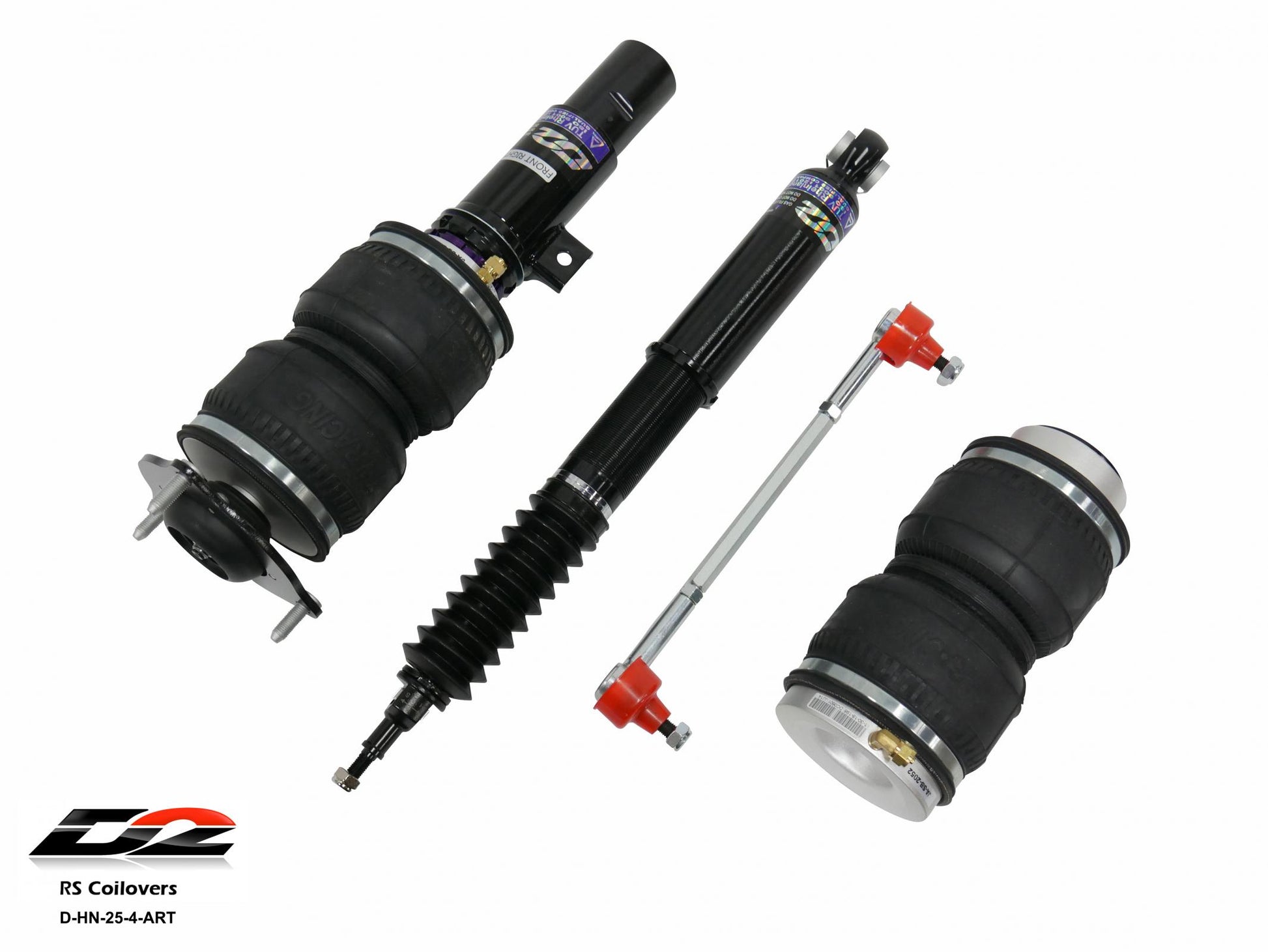 Air Struts w/ VERA Evo Bluetooth Management 17+ Honda Civic D2 Racing