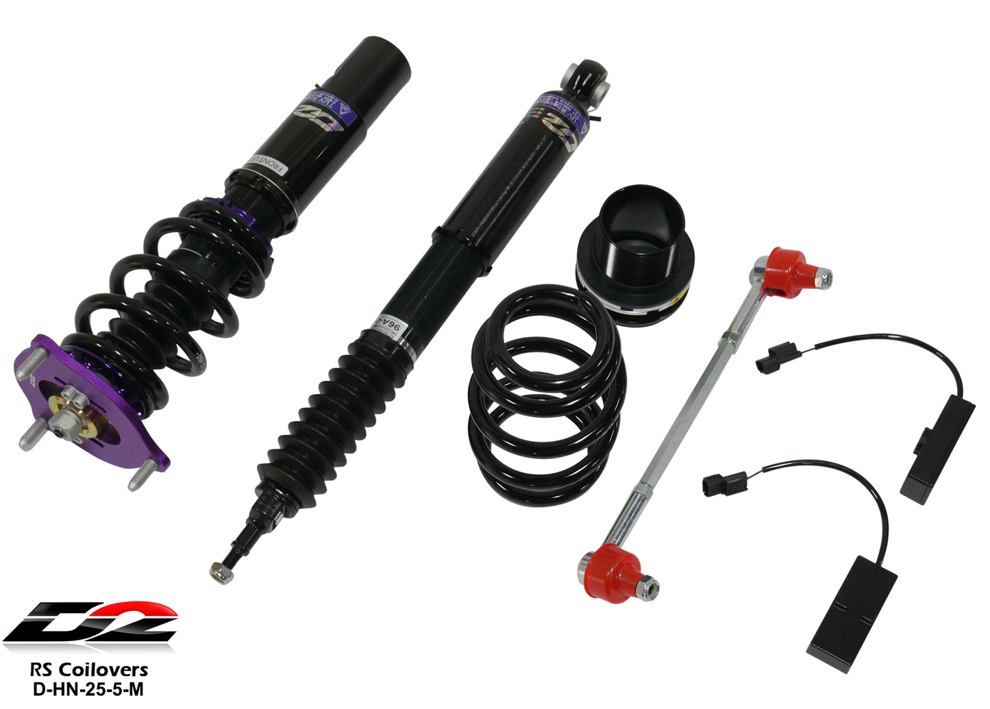 RS Coilovers w/ ADS Bypass Modules 17+ Honda Civic Si 18+ Honda Accord D2 Racing
