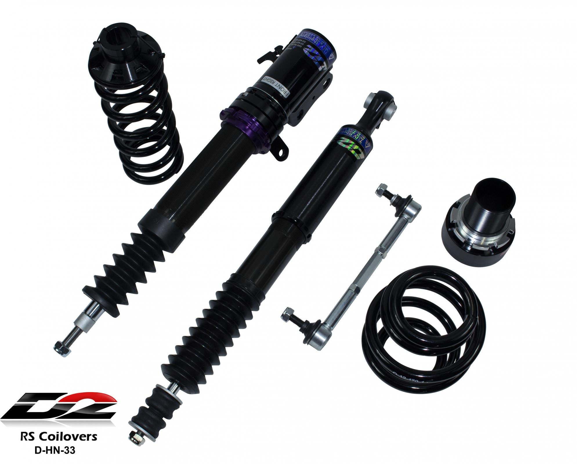 D2 Racing RS Coilovers 07+ Honda Fit 2010+ Honda CRZ D2 Racing ...