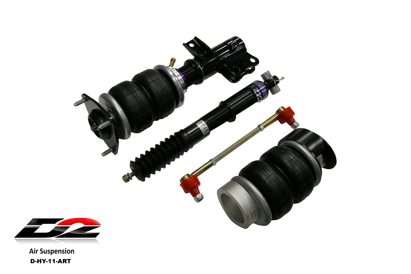 Air Struts w/ VERA Essential Management 08+ Hyundai Genesis Coupe D2 Racing