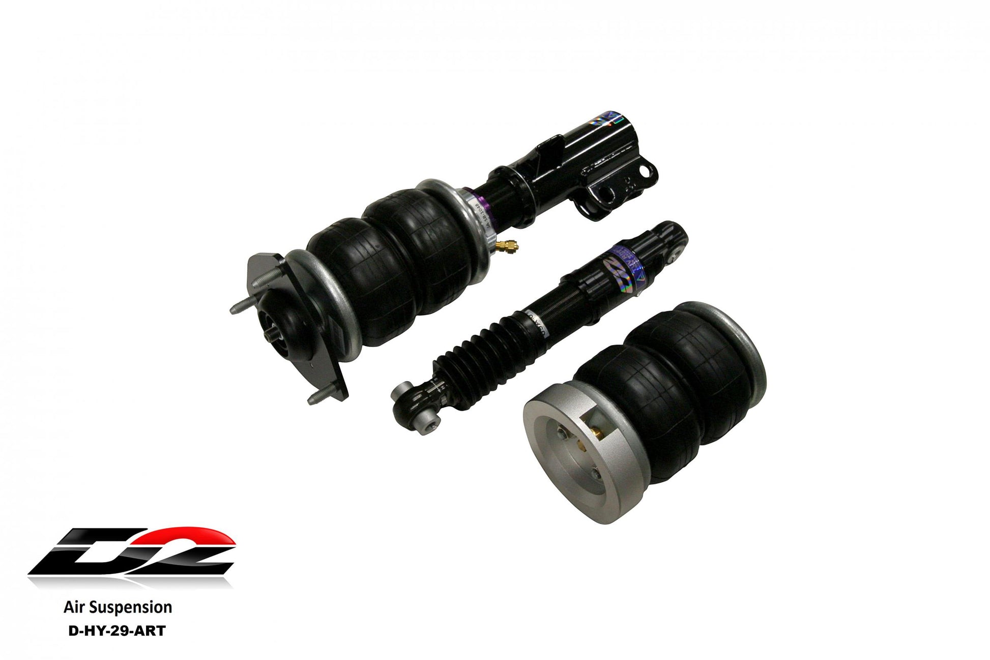 Air Struts w/ VERA Basic Management 11-17 Hyundai Veloster D2 Racing