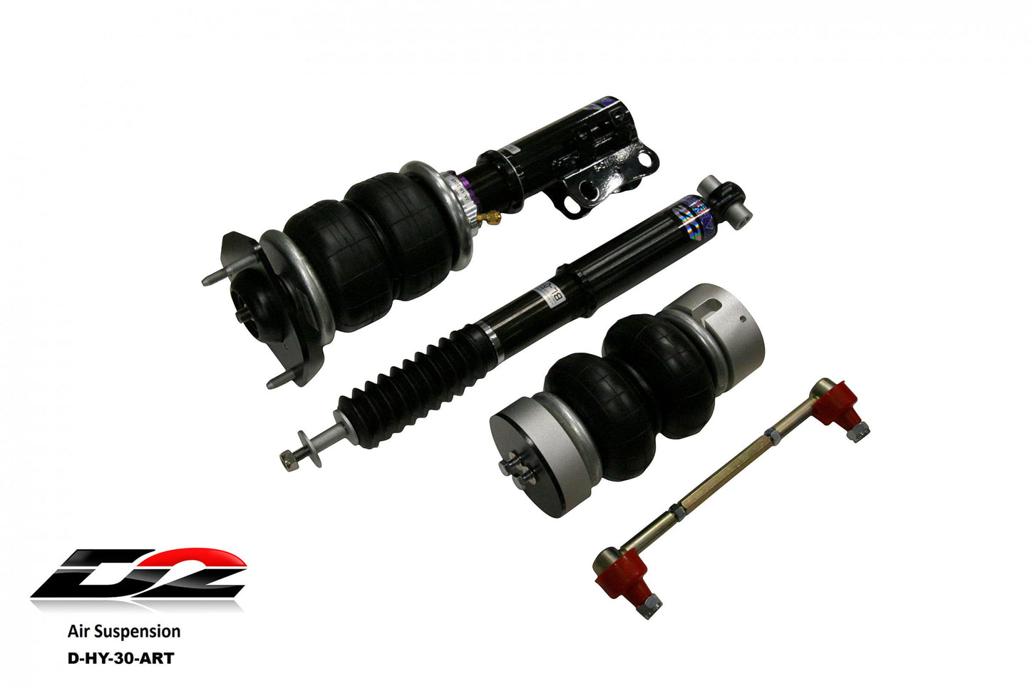 Air Struts w/ VERA Evo Management 15-19 Hyundai Sonata 16-20 Kia Optima D2 Racing