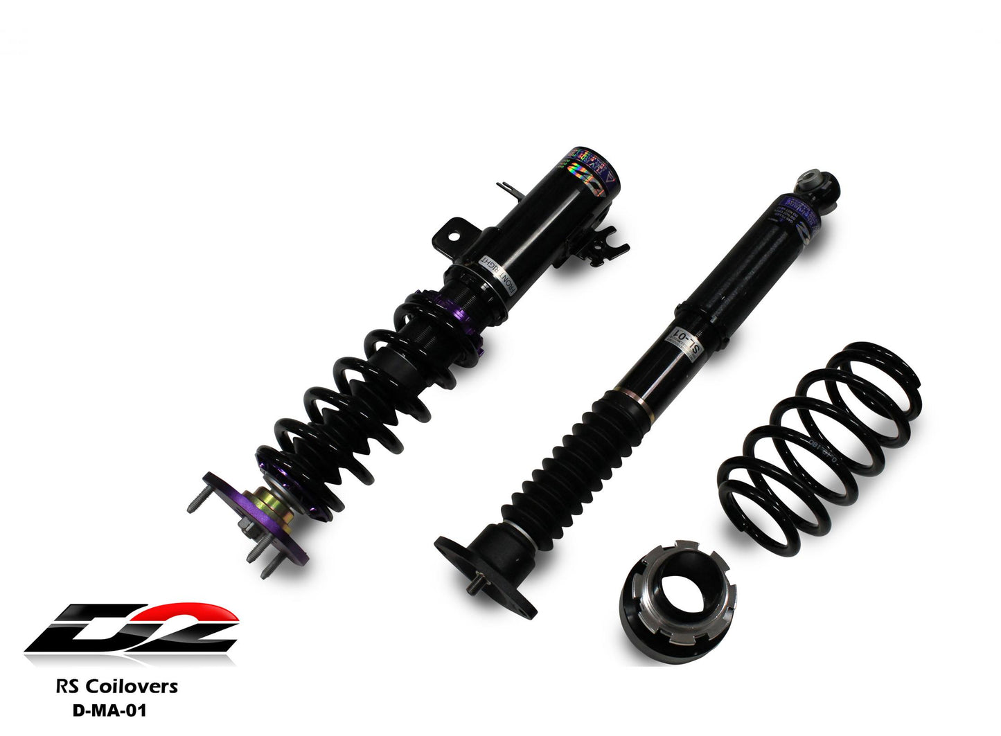 D2 Racing RS Coilovers 11-14 Mazda 2 11+ Ford Fiesta FWD D2 Racing