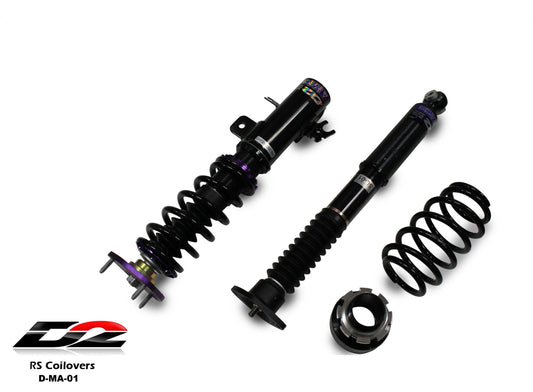 D2 Racing RS Coilovers 11-14 Mazda 2 11+ Ford Fiesta FWD D2 Racing