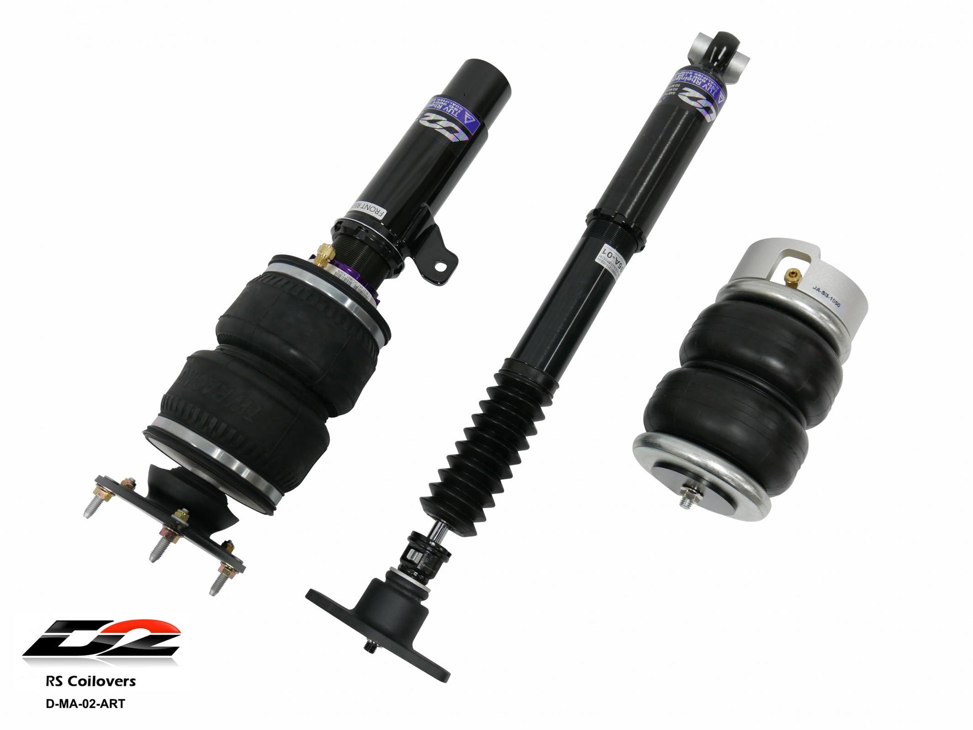 Air Struts w/ VERA Essential Management 04-09 Mazda 3 D2 Racing
