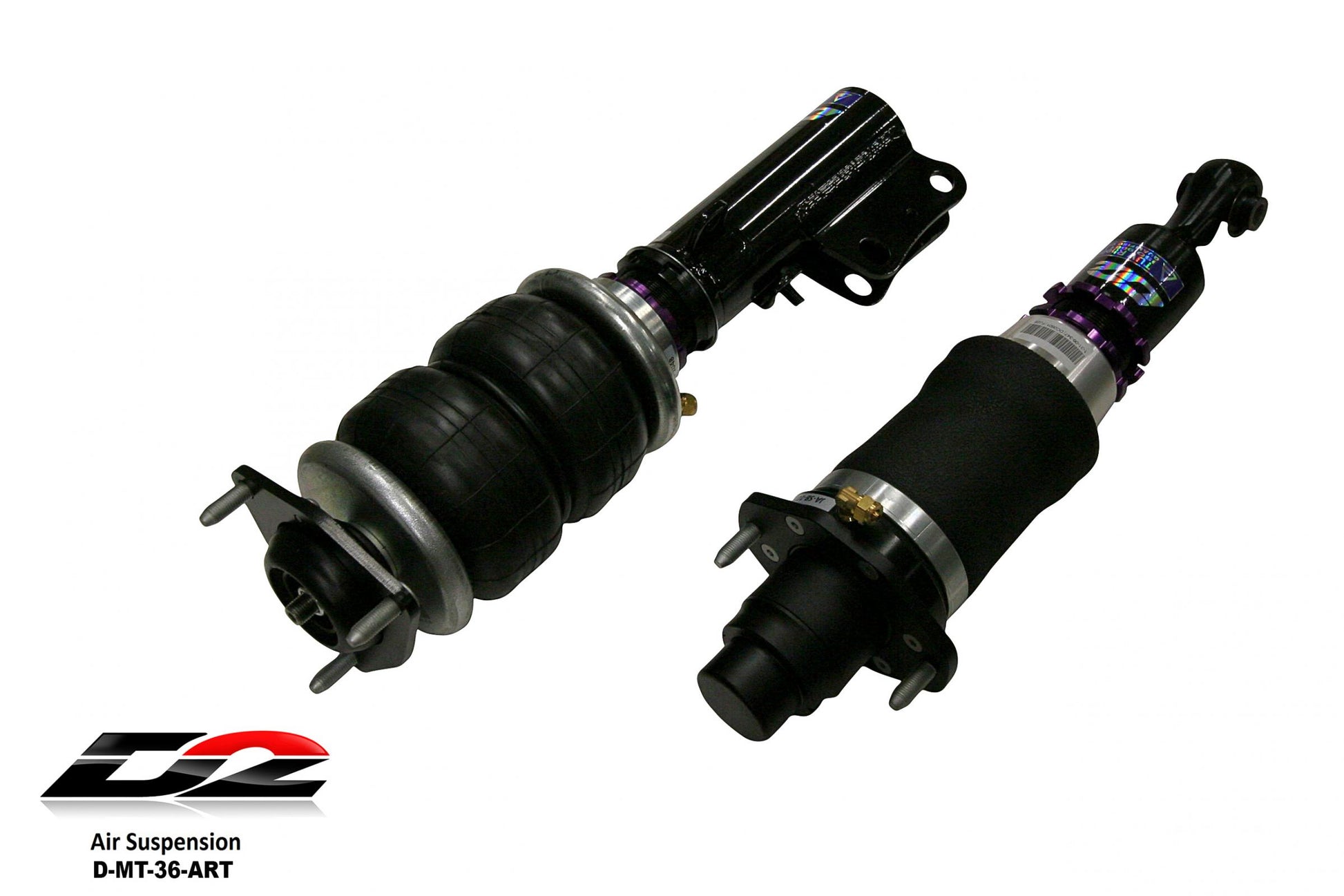 Air Struts w/ VERA Evo Bluetooth Management 07-17 Mitsubishi Lancer D2 Racing