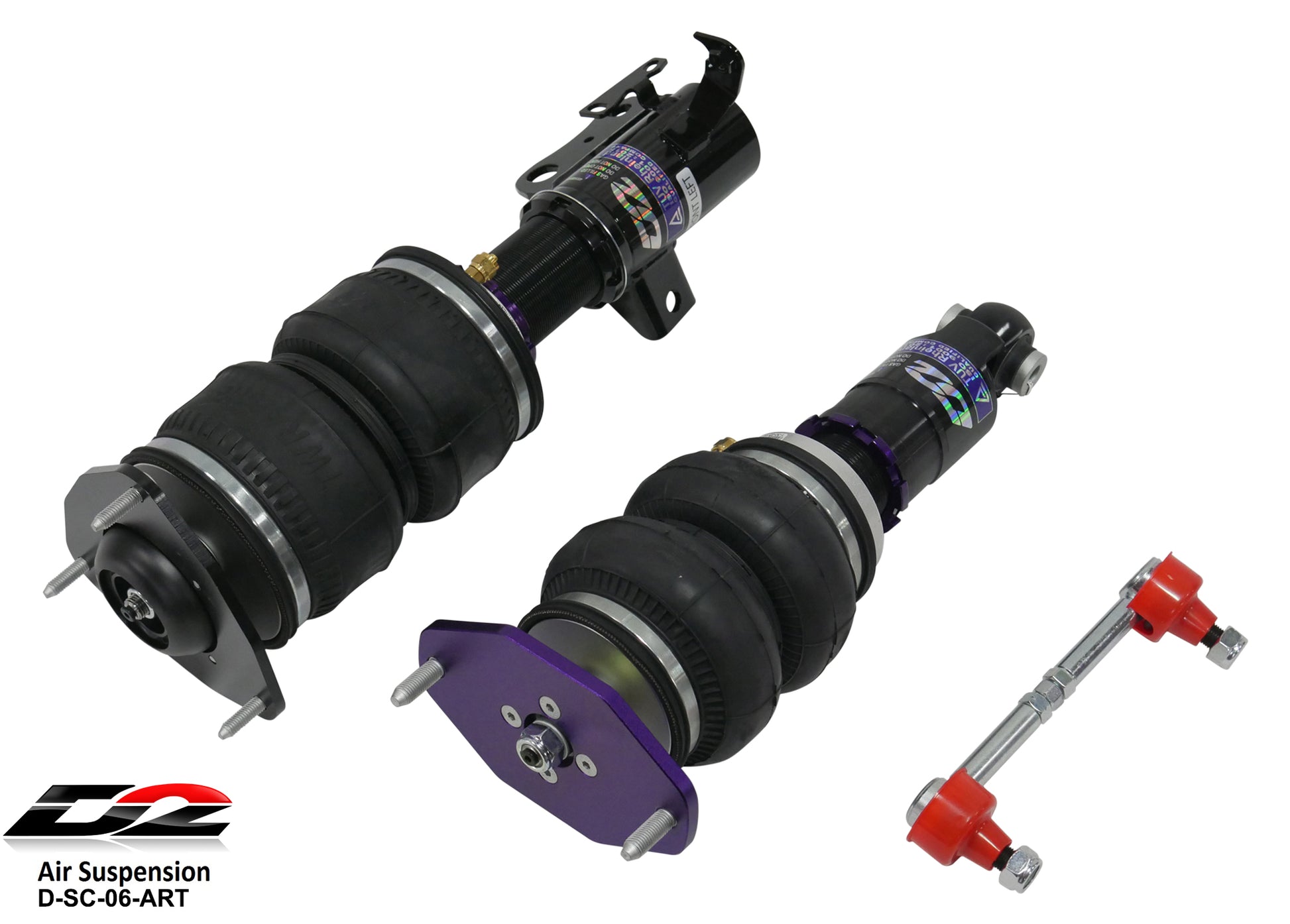 Air Struts 12-17 Scion FR-S 12+ Subaru BRZ 16+ Toyota 86 D2 Racing