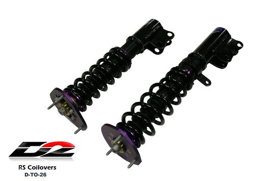 D2 Racing RS Coilovers 1988-2002 Toyota Corolla 1989-2002 Chevrolet Prizm D2 Racing