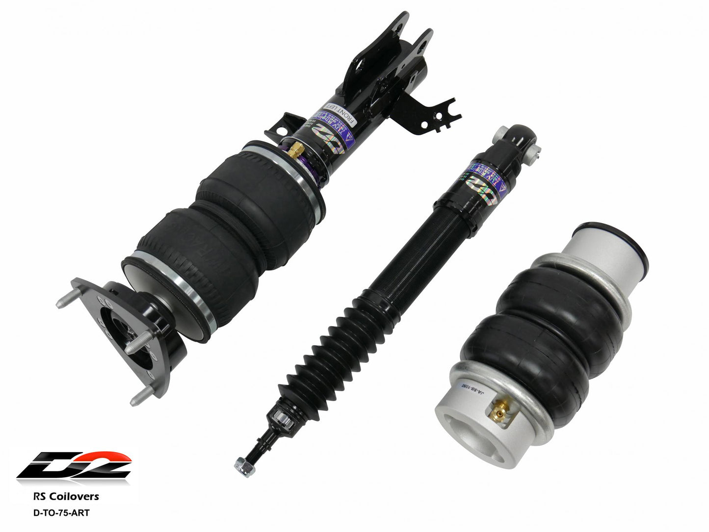 Air Struts w/ VERA Evo Bluetooth Management 18+ Toyota Camry D2 Racing
