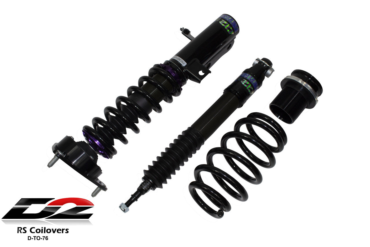 RS Coilovers 18+ Toyota Camry D2 Racing