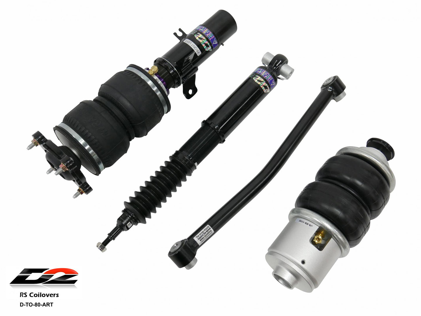 Air Struts w/ VERA Evo Bluetooth Management 18+ BMW Z4 20-23 Toyota Supra D2 Racing