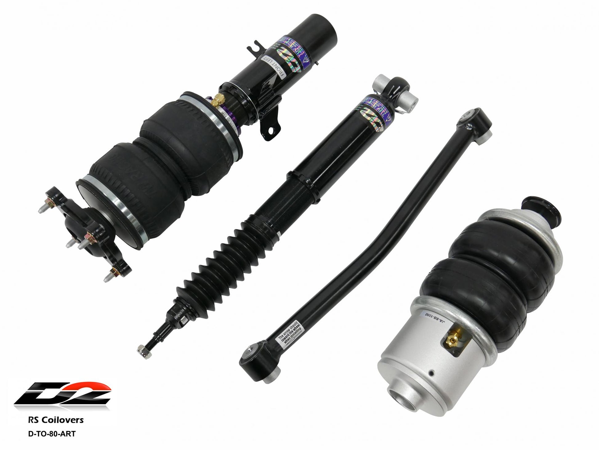 Air Struts w/ VERA Evo Bluetooth Management 18+ BMW Z4 20-23 Toyota Supra D2 Racing