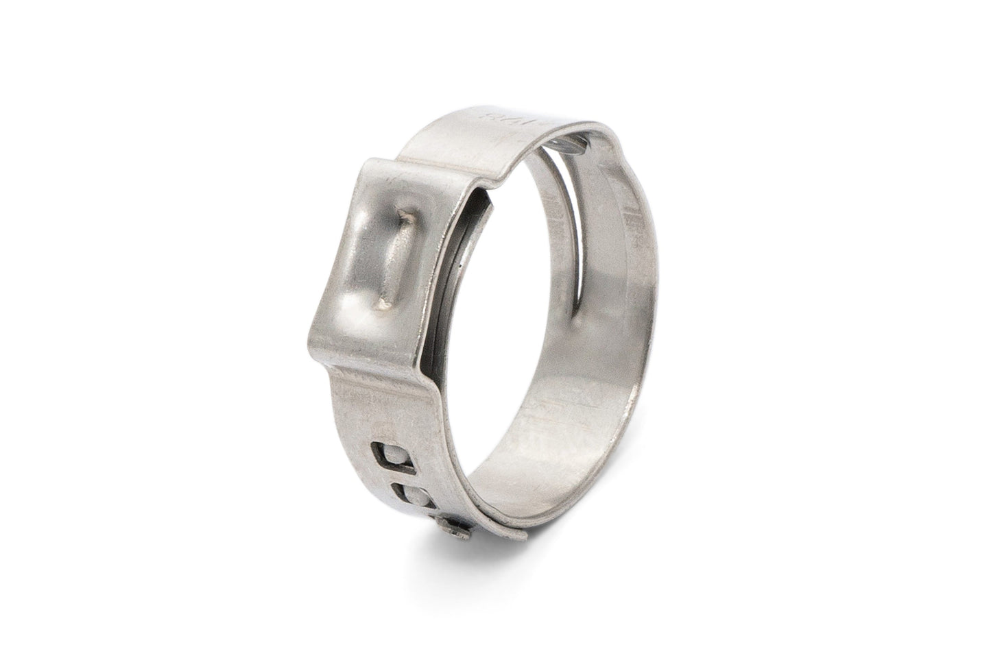 HPS 304 Stainless Steel Ear Hose Clamps Effective Range 25.4mm - 28.6mm 10pcs pack
