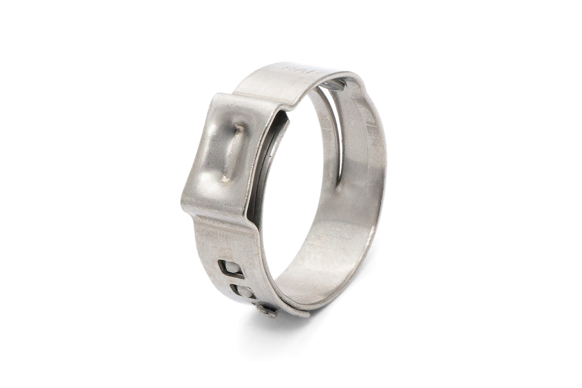 HPS 304 Stainless Steel Ear Hose Clamps Effective Range 10.1mm - 11.8mm 10pcs pack