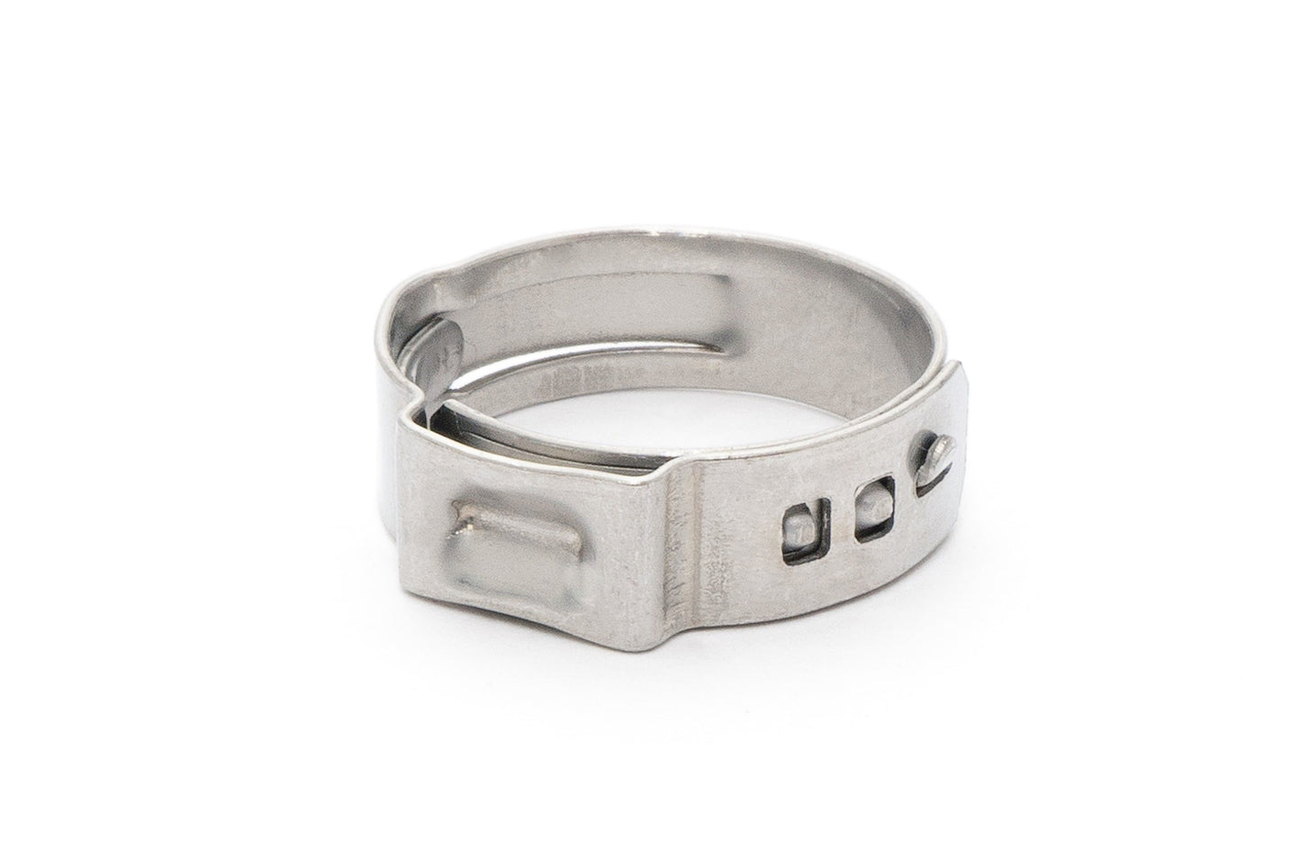 HPS 304 Stainless Steel Ear Hose Clamps, Effective Range 12.8mm - 15.3mm, 10pcs pack