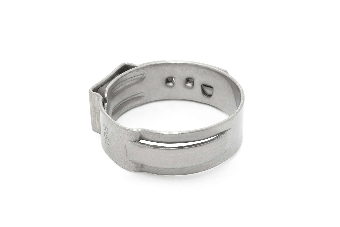 HPS 304 Stainless Steel Ear Hose Clamps, Effective Range 10.1mm - 11.8mm, 10pcs pack