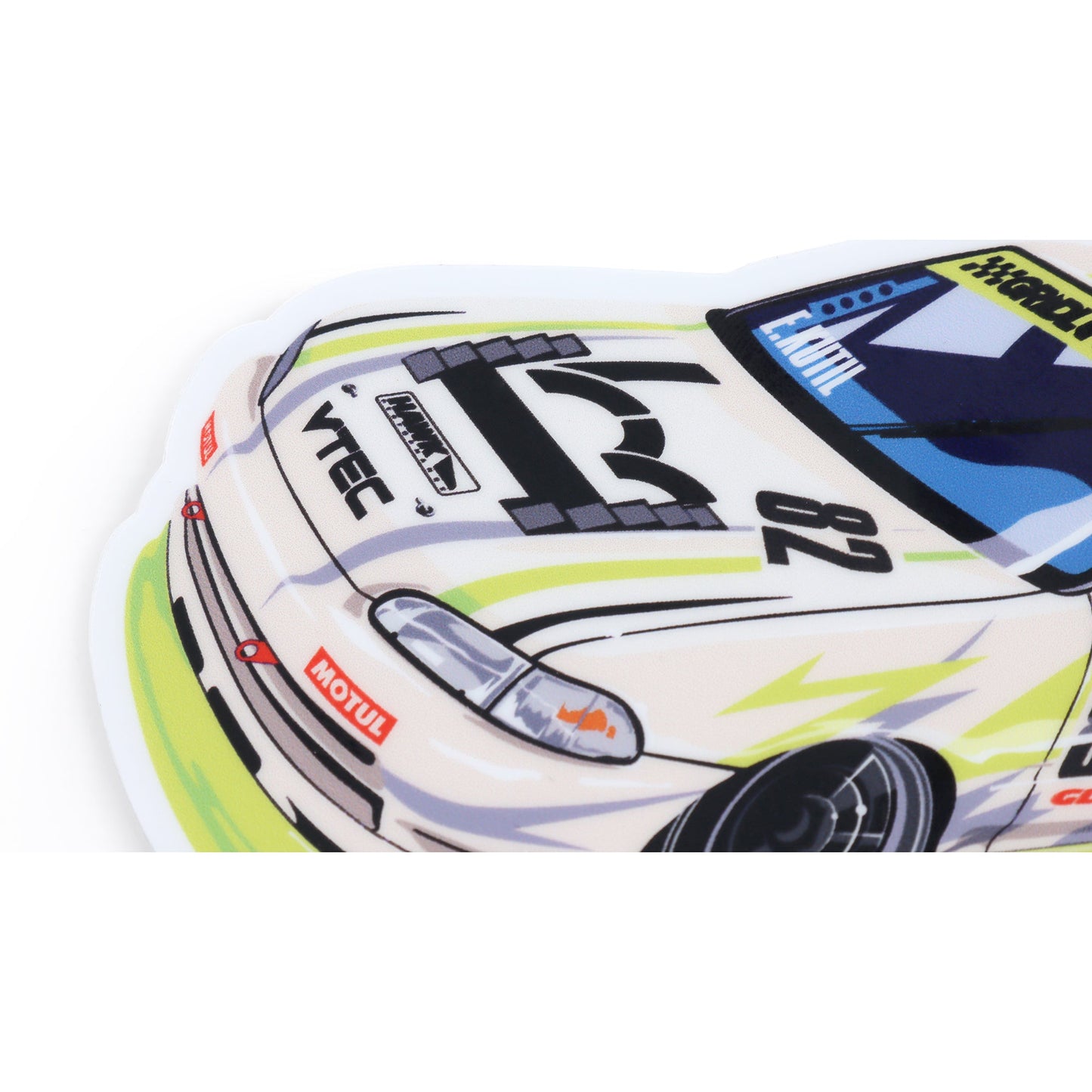 EKR Super Touring Civic Ferio Sticker