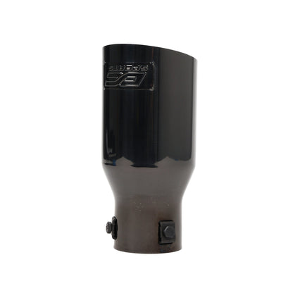 DC Sport Black Polished Bolt On Exhaust Tip 2.5"/3.5"