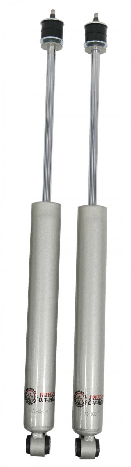 1-3 Inch Lift Extended Nitro Front Shocks 02-08 Ram 1500 Freedom Off-Road