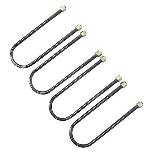 4 Pcs Round U Bolts for 3.5 Inch Wide Leaf Springs 13.5 Inch Long 94-18 Ram 2500/3500 Freedom Off-Road
