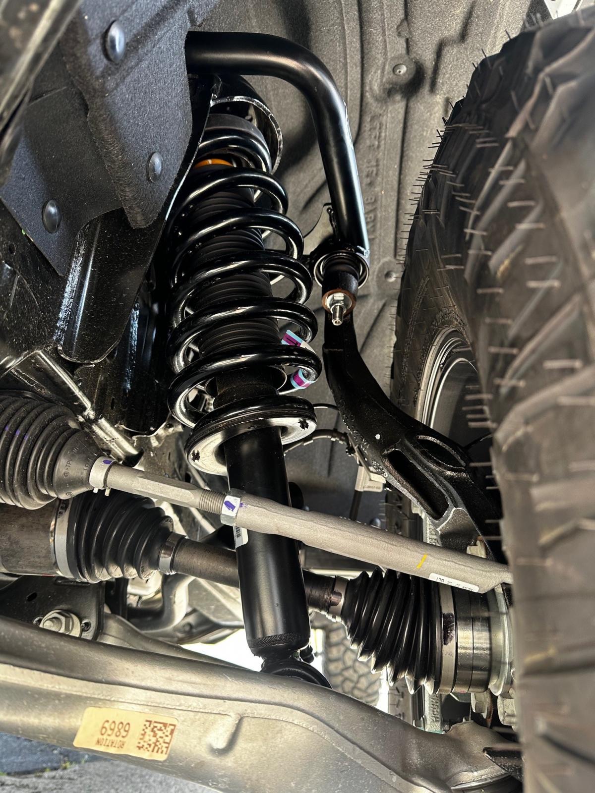 Front Upper Control Arms for 2-4 Inch Lift 21-24 Bronco Freedom Off-Road