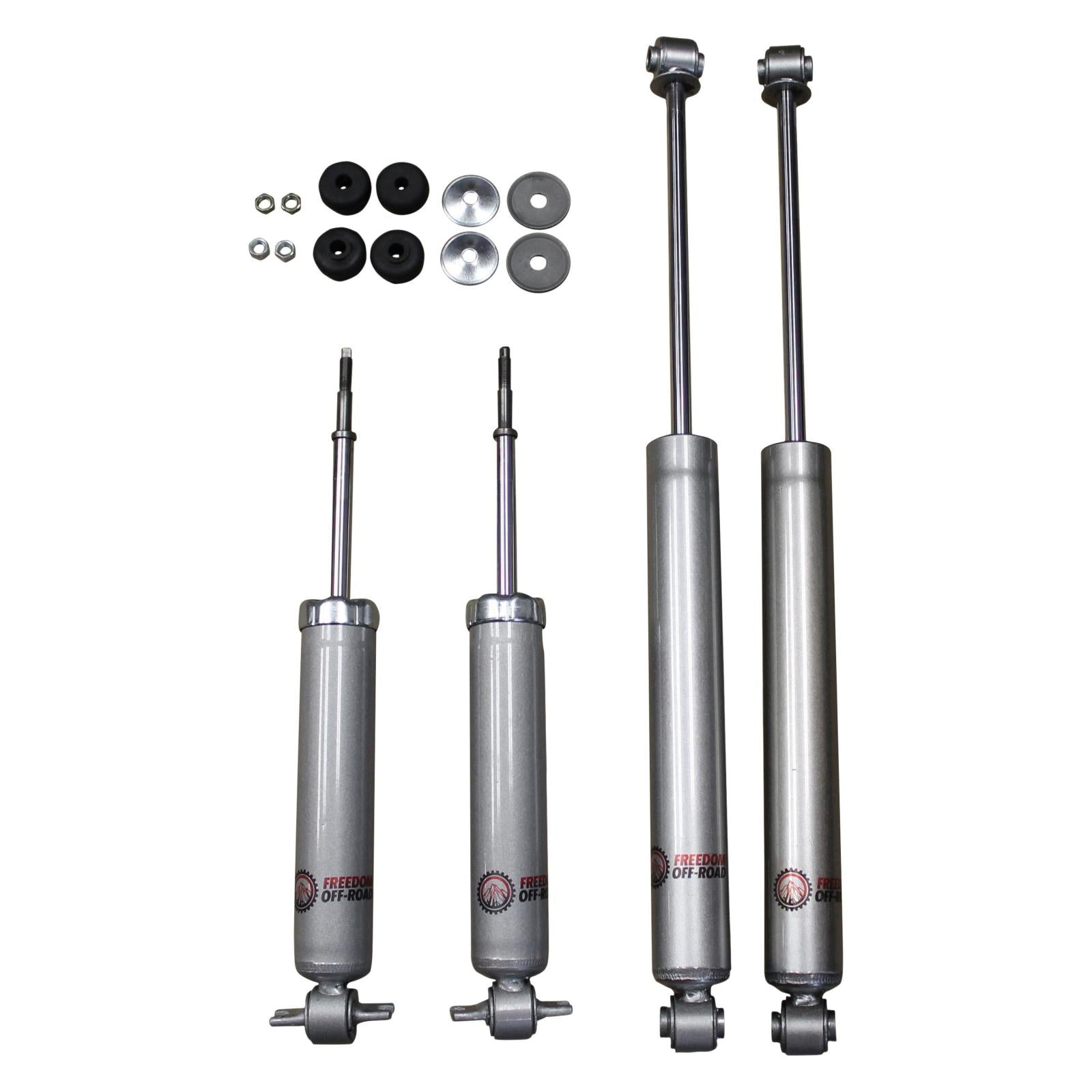 0-4 Inch Lift Extended Nitro Shocks 99-06 Silverado/Sierra 1500 RWD Freedom Off-Road