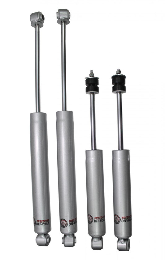 0-4 Inch Lift Extended Nitro Shocks 01-06 Silverado/Sierra 1500 HD 01-10 Silverado 2500 HD/3500 HD Freedom Off-Road