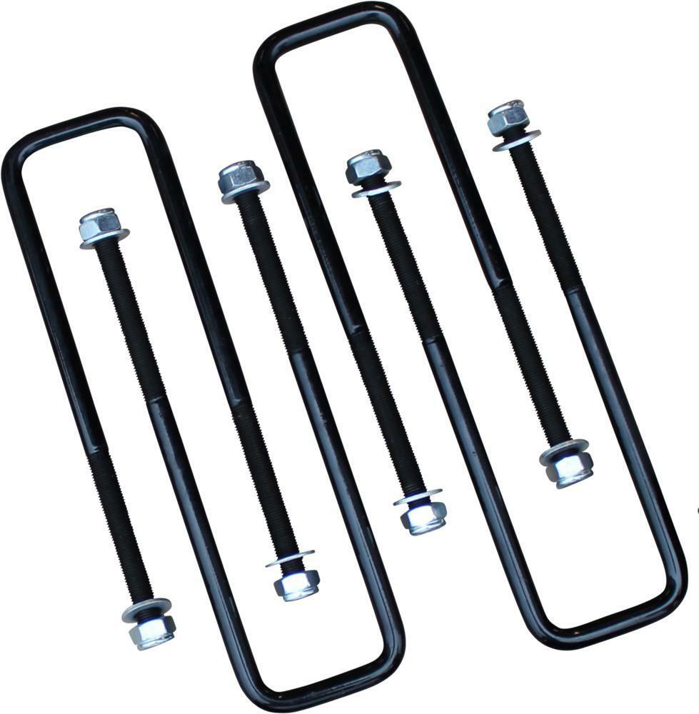 4 pcs Square U Bolts for 3 Inch Wide Leaf Springs 12 Inch Long 11-20 Silverao/Sierra 2500/3500 Freedom Off-Road
