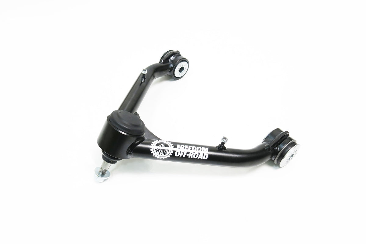 Front Upper Control Arms for 2-4 Inch Lift 02-06 Escalade/ESV/EXT Avalanche 1500 03-11 Express 1500/2500 99-06 Silverado/Sierra 1500 00-06 Tahoe 03-13 Savana 1500/2500 Freedom Off-Road