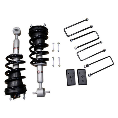 3 Inch Front Lift Struts and 2 Inch Rear Blocks w/ U-Bolts 2019-Present Silverado/Sierra 1500 Freedom Off-Road