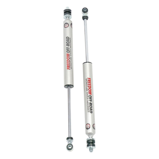 07-18 Jeep JK Wrangler Front Monotube Shocks for 2.5-4.5 Inch Lift Freedom Off Road