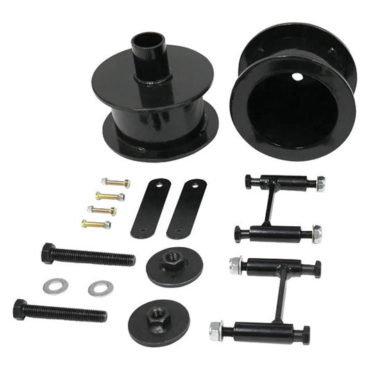 3 Inch Rear Coil Spring Spacers with Shock Extenders and Brake Line Brackets 07-18 Wrangler JK Freedom Off-Road