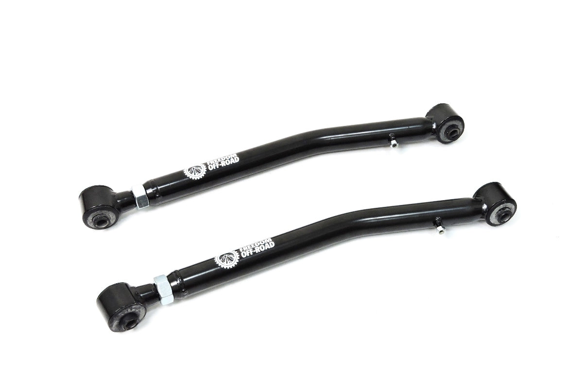 Adjustable Front Lower Control Arms for 0-4in Lift 18-24 Wrangler JL 20-24 Gladiator Freedom Off-Road