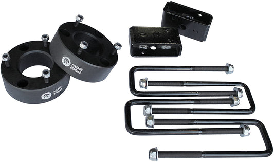 3 Inch Front Strut Spacers 2 Inch Rear Lift Blocks w/U Bolts 05-23 Titan Freedom Off-Road