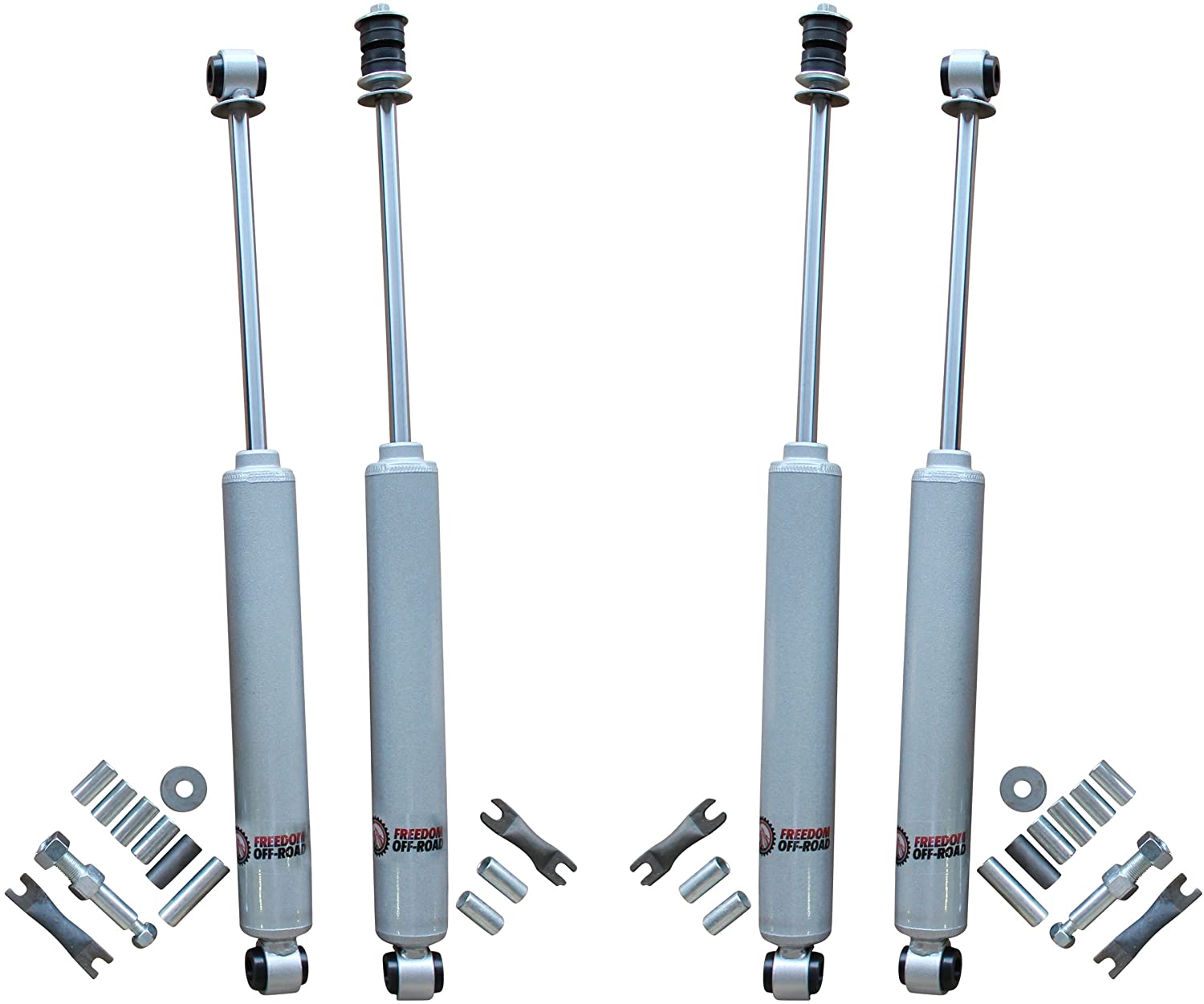 Extended Nitro Shocks for 0-4 Inch Lift 85-01 Cherokee Freedom Off-Road
