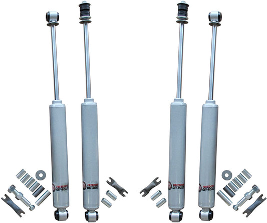 Extended Nitro Shocks for 0-4 Inch Lift 85-01 Cherokee Freedom Off-Road