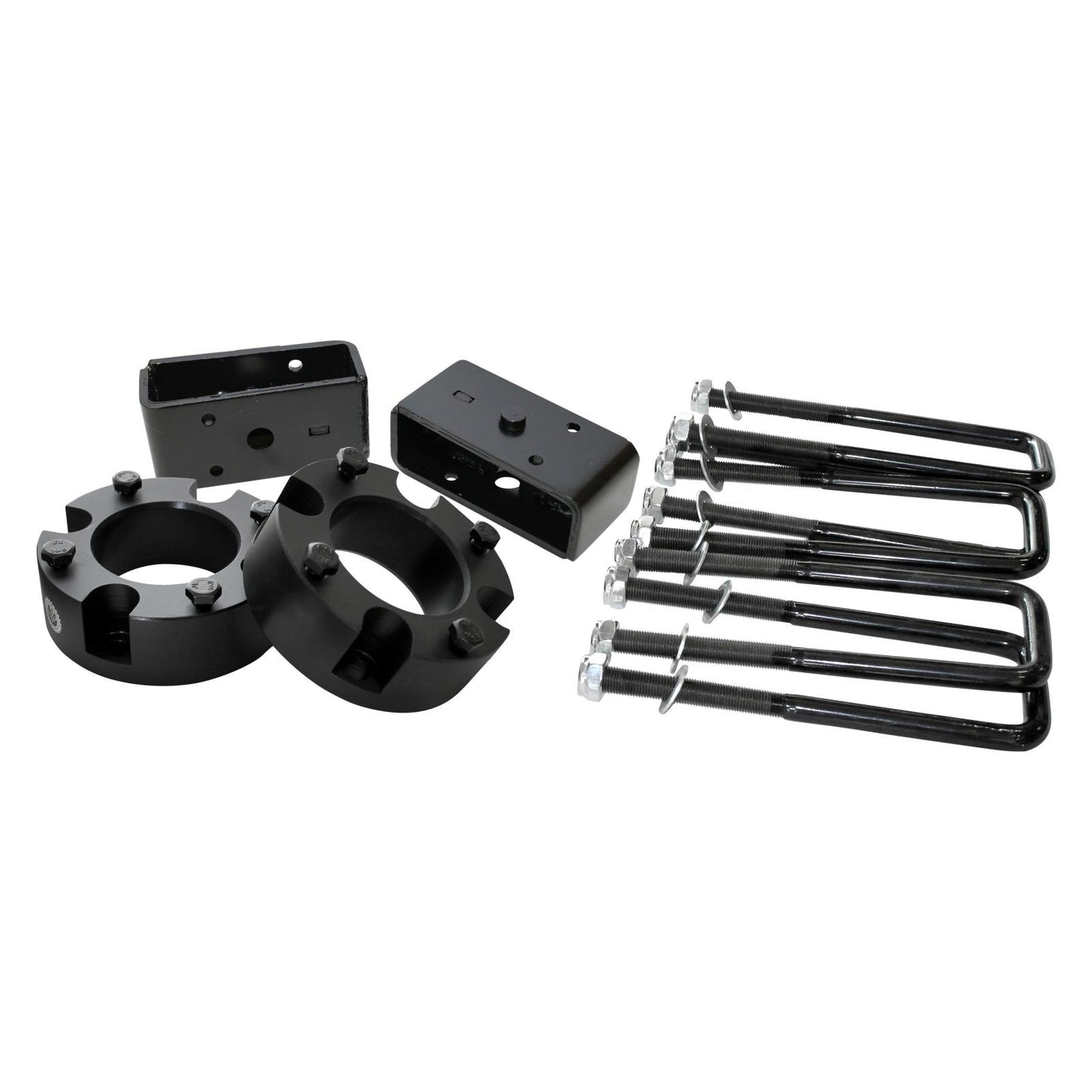 3 Inch Front Strut Spacers 2 Inch Rear Lift Blocks w/U Bolts 07-21 Toyota Tundra Freedom Off-Road