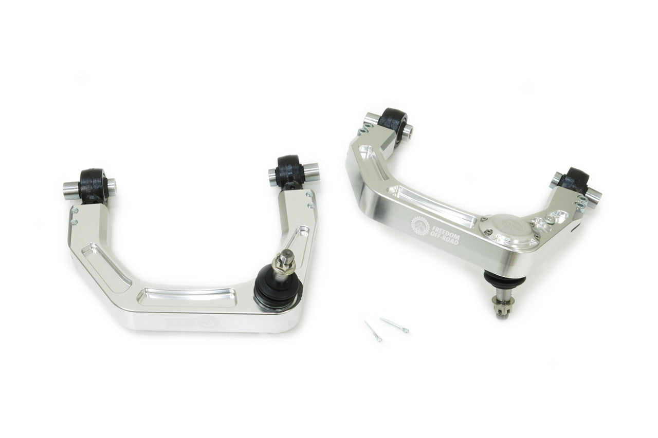 Billet Front Upper Control Arms for 2-4 Inch Lift 10-23 GX460 03-09 GX470 03-Up 4Runner 07-14 FJ Cruiser Freedom Off-Road