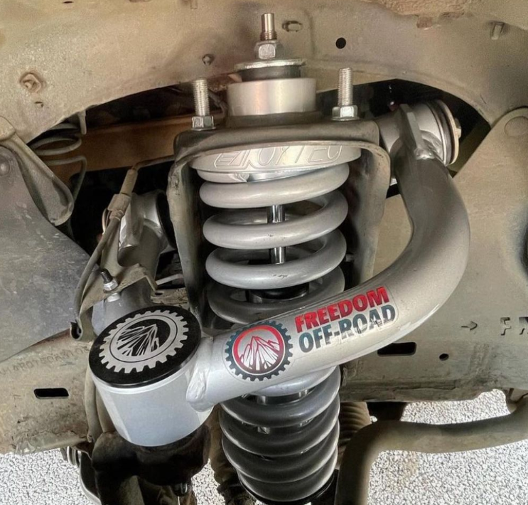 Front Upper Control Arms for 2-4 Inch Lift Uni-Ball 10-23 GX460 03-09 GX470 03-Up 4Runner 07-14 FJ Cruiser Freedom Off-Road