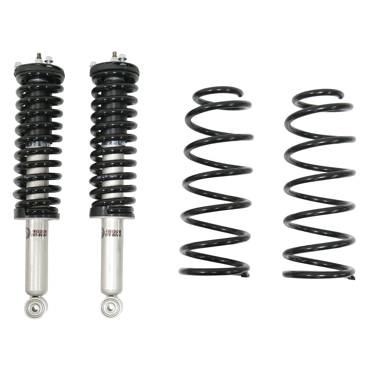 3 Inch Front Lift Strut with Rear 2 Inch Lift Springs 96-02 Toyota 4Runner Freedom Off-Road