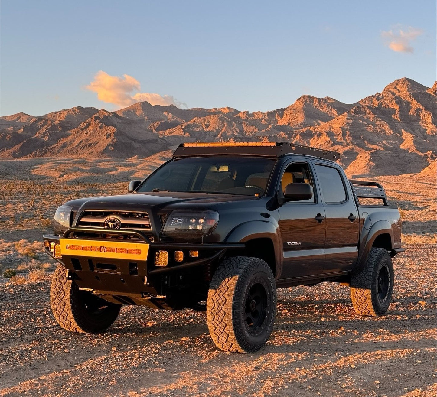 2.5-5 Inch Adjustable Coilovers 3 Inch Rear Blocks w/U Bolts and Shocks 05-23 Tacoma Freedom Off-Road