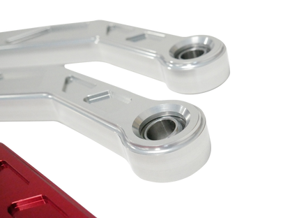High Clearance Heavy Duty Radius Rod Set(4)-Polished 14-16 Polaris RZR Freedom Off-Road