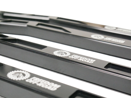 High Clearance Heavy Duty Radius Rod Set (4) - Black 17-24 Polaris RZR Freedom Off-Road