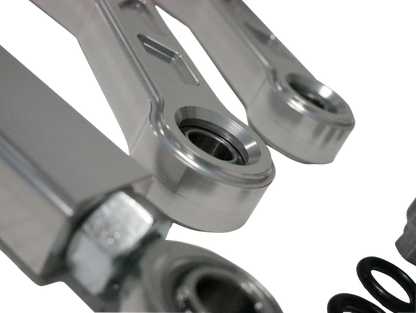 High Clearance Heavy Duty Radius Rod Set (4) - Polished 17-24 Polaris RZR Freedom Off-Road