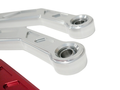 High Clearance Heavy Duty Radius Rod Set (4) - Polished 17-24 Polaris RZR Freedom Off-Road