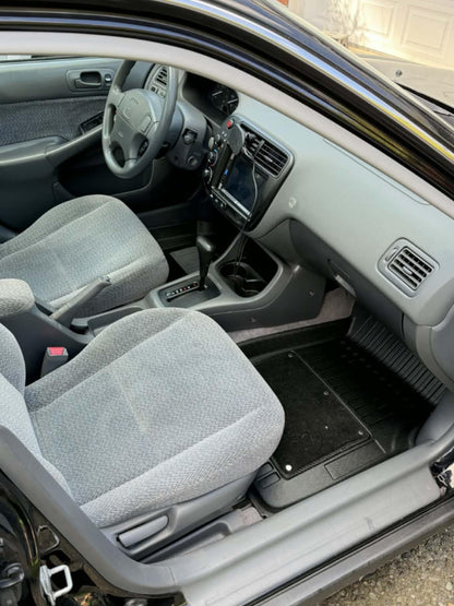 Classic Mat - Kurashikku All-Weather Floor Liners for Honda Civic 1996-2000 Hatchback/Coupe USDM Specifications (LHD model)